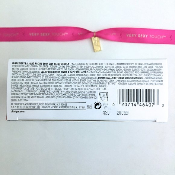 Clinique 3 Step Lotion Scrub Gel Cleanser Skin Care SET Bundle + Bag - Picture 14 of 16